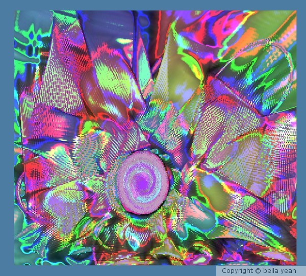 a splash of colour