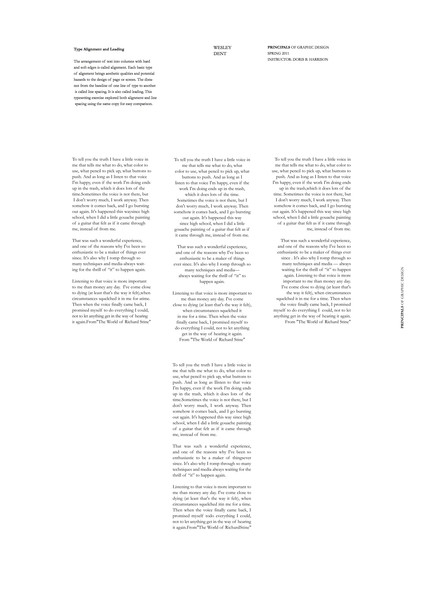 alignment portfolio