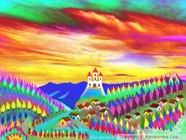 The Santa Maria mountains