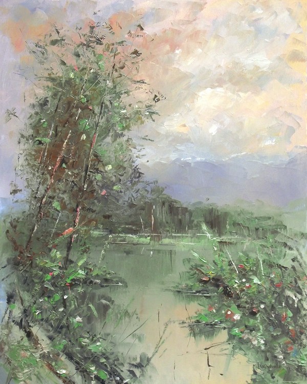 Summer pond