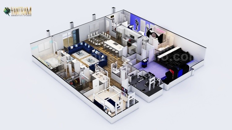 Signs you need help with 3D Floor plan by Yantram architectural design studio Chicago, Illinois