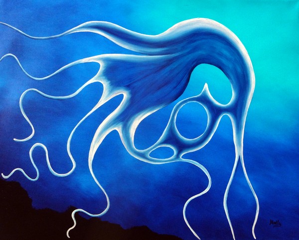 Bioluminescent Syphozoan