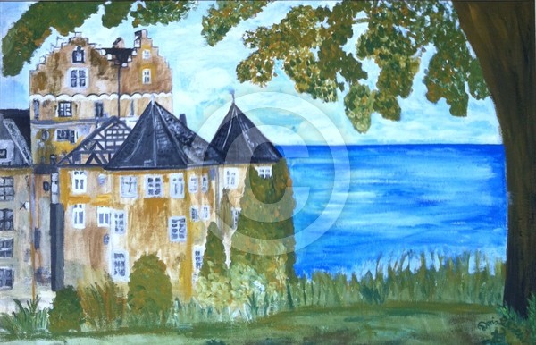 Schloss Meersburg am Bodensee