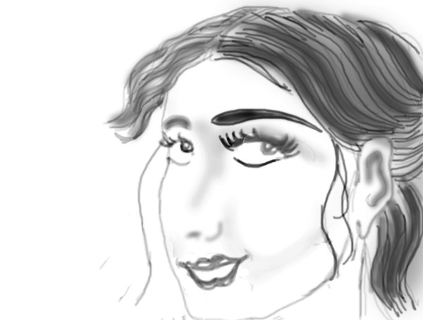 girl with cute smile