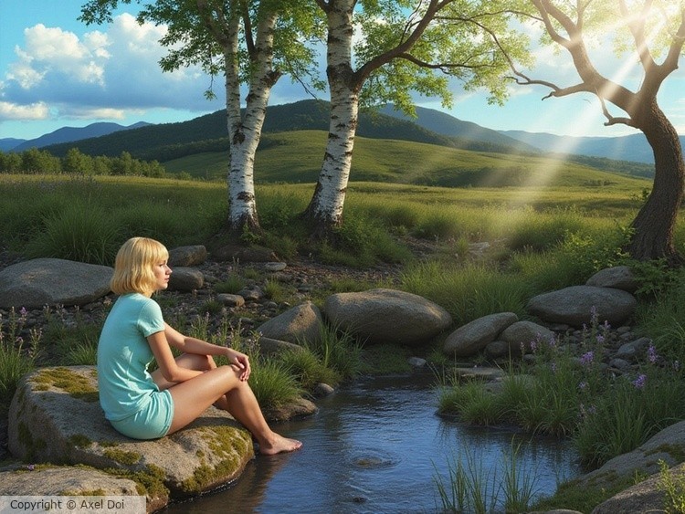 As the Light Comes to the River AI