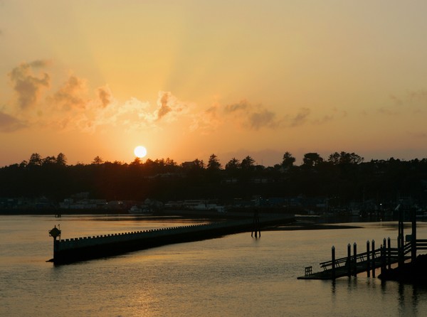 Crab Dock Sundown