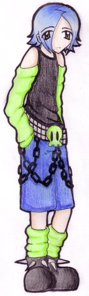neon armbands/socks. o: