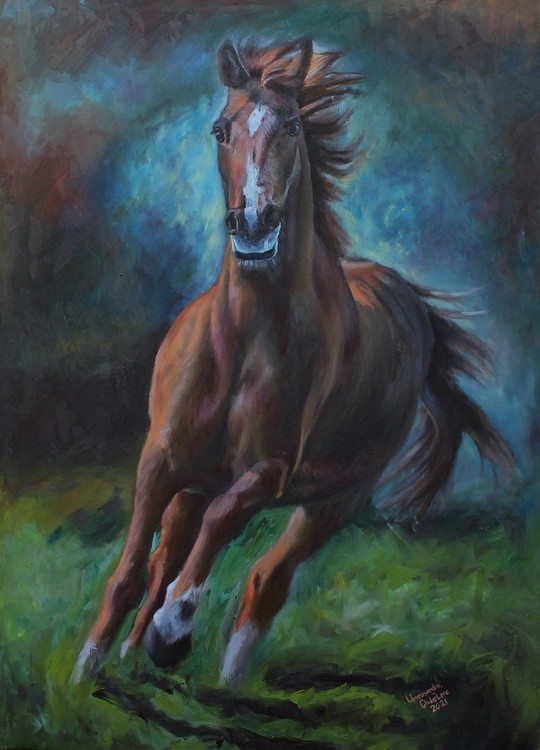 Horse painting