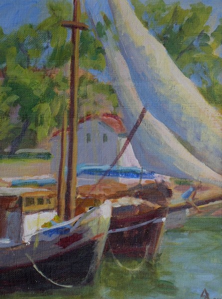 Boats in Rotterdam
