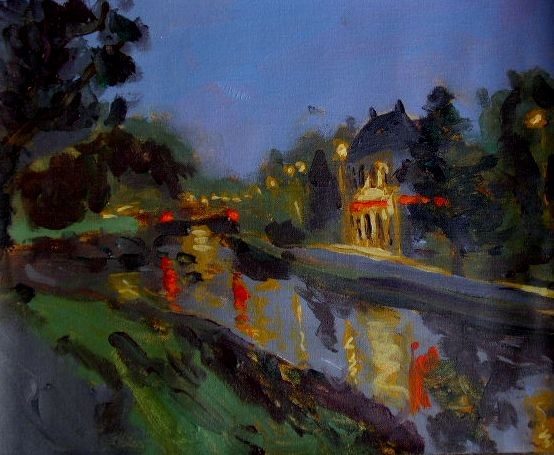 Vliet at the evening