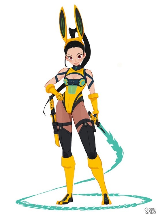 Bunny Assassin Concept
