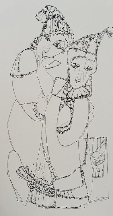 two mimes