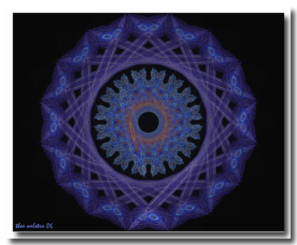 Dream weaver in blue