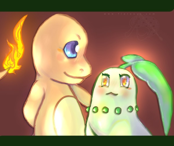 Charmander & Chikorita