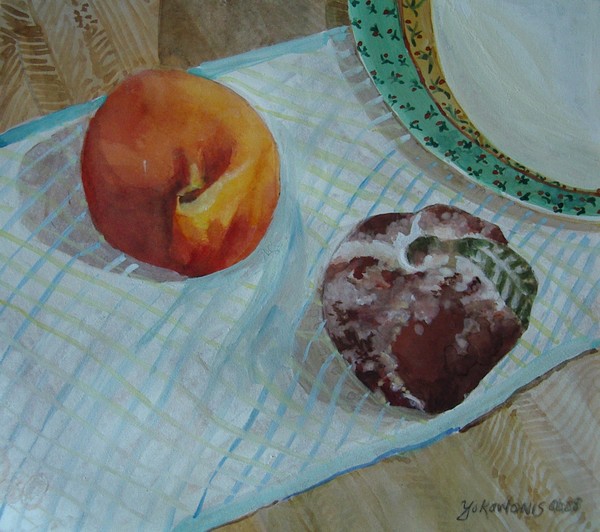 Peach & clay Apple