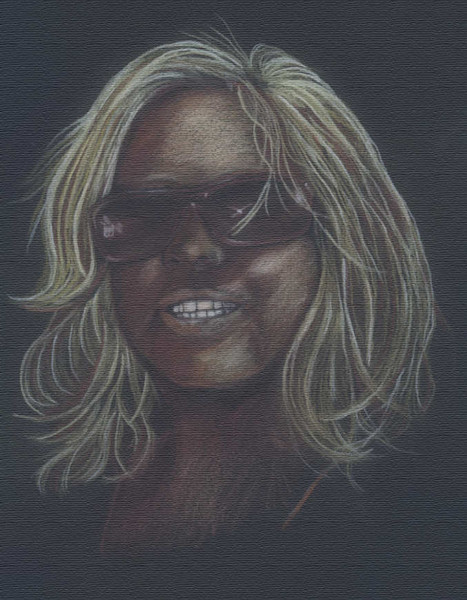 Jen with her shades on...