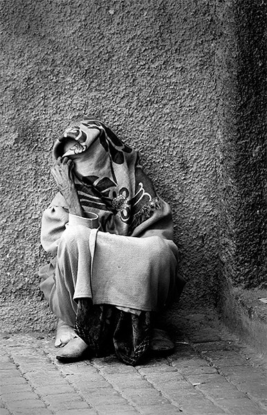 Elderly Berber Woman, El-Jadida