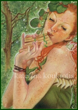 Irish Nymph -ACEO