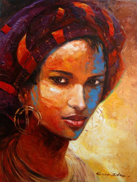 Aisha - 30in x 40in