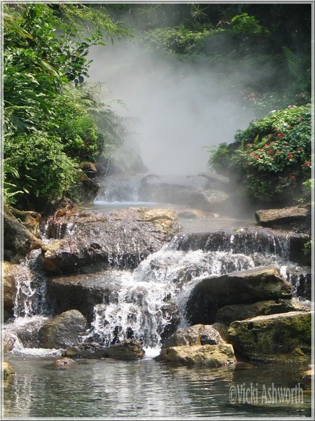 Misty Waterfall