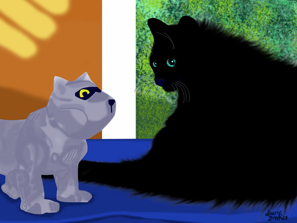 Cat Meets Cybercat