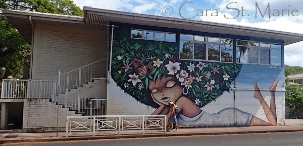 Tahiti Papeete mural
