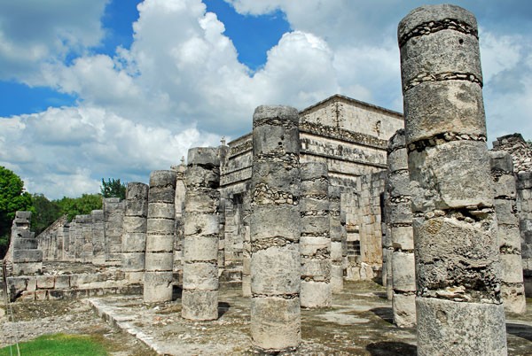 Temple of the Warriors (side view)