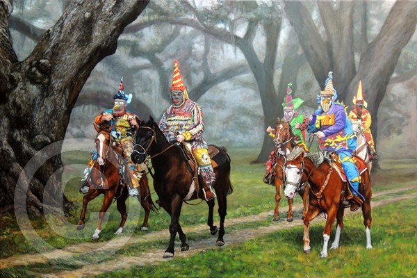 Courir de Mardi Gras - Tit galop pour Mamou
