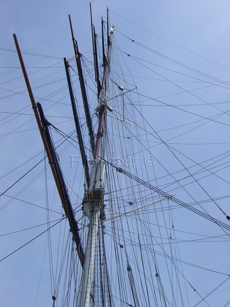 Rigging on the Cutty Sark