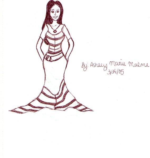 Lady in a Dress