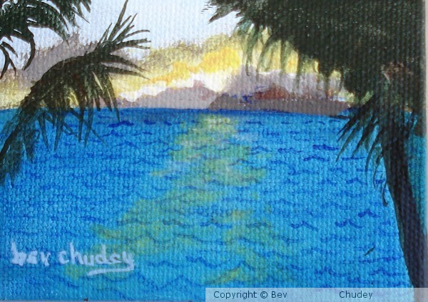 Mini Hawaii painting