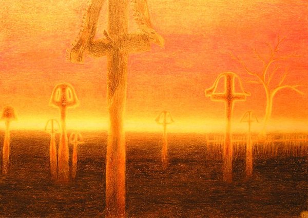 Transsylvanian cemetery