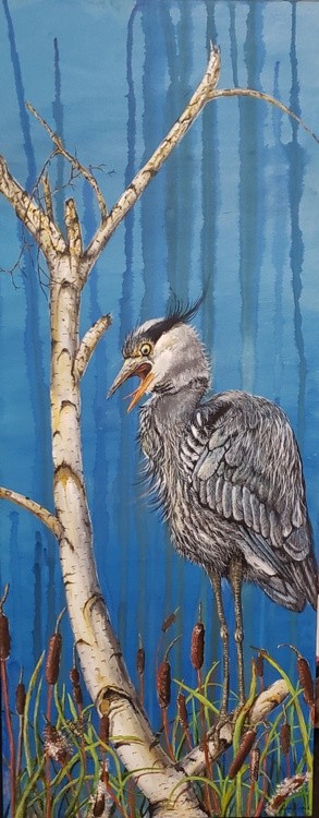 Blue heron