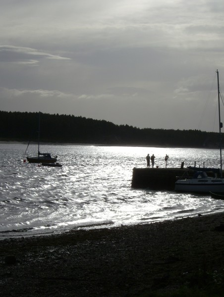 Evening Sun in Findhorn