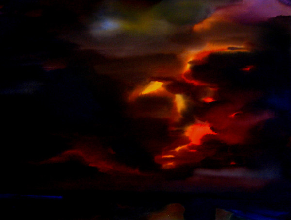 deep coloured sky