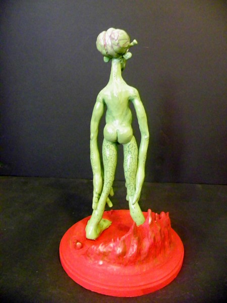 Retro Alien rear View