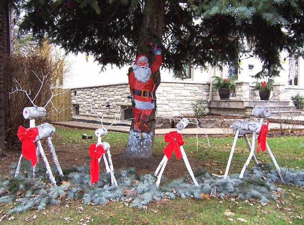 Santa Claus and dears