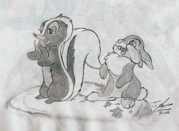 Flower and Thumper
