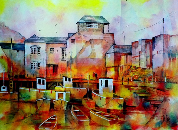 Mevagissey Harbour Cornwall