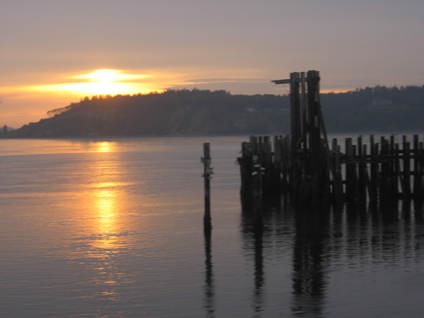 Sunset off Steamers 