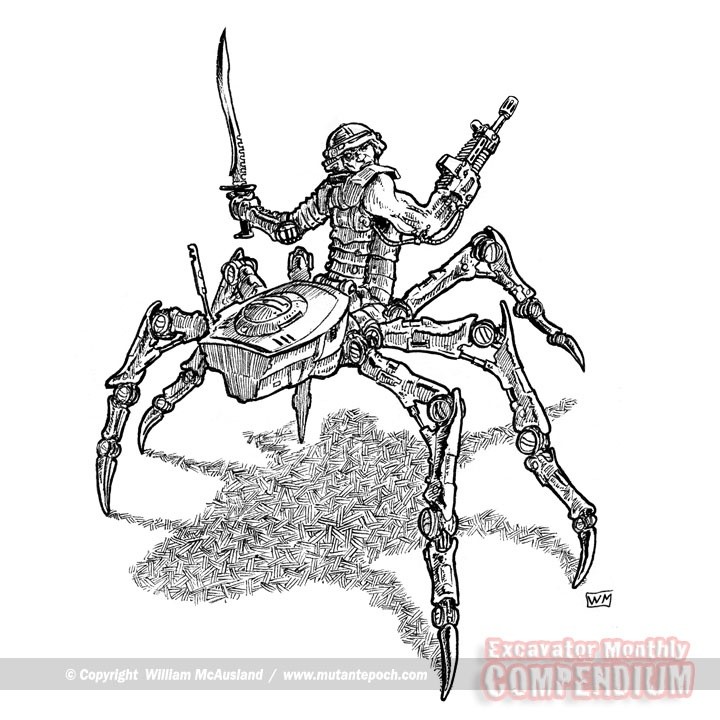Spiderborg Warrior