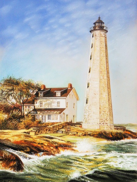 New London Harbor Lighthouse