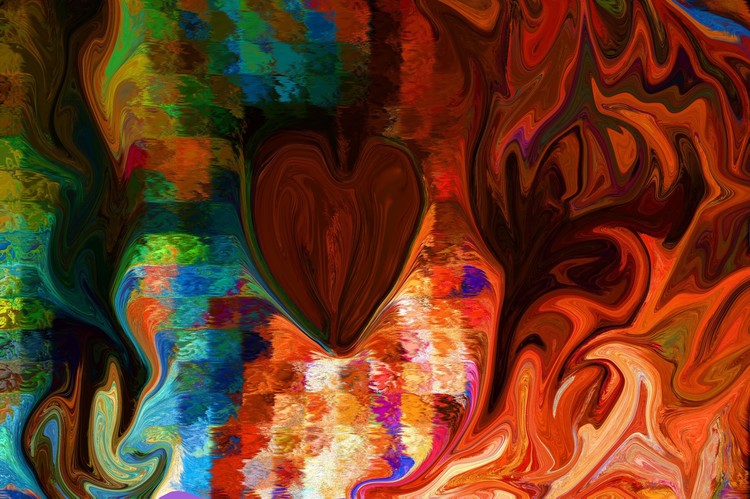 Painted Love RED