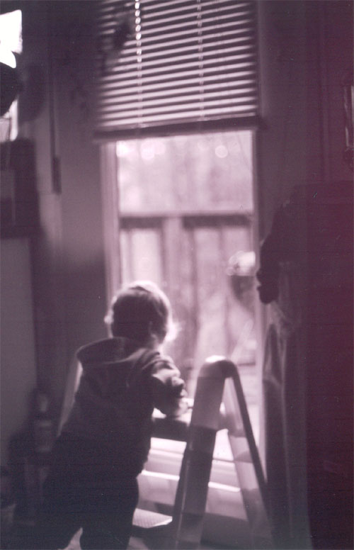 Waiting at the window
