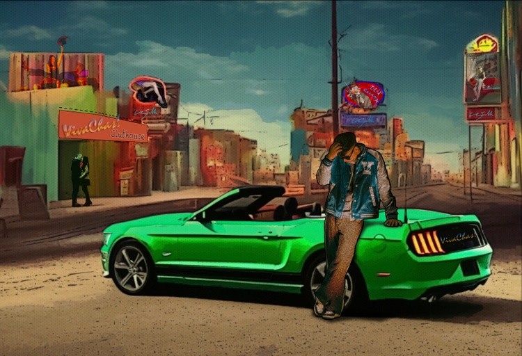 The VivaChas Clubhouse and the Green Convertible