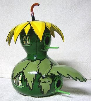 Flower Birdhouse 10