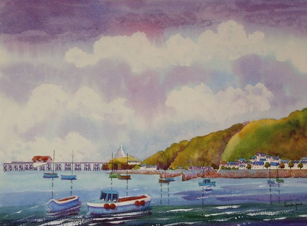 Summer afternoon,Mumbles Bay