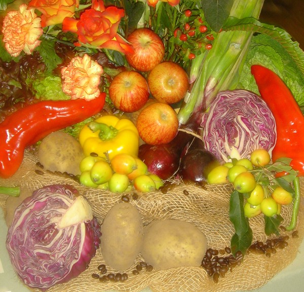 The wonderful colour of fruit and veg
