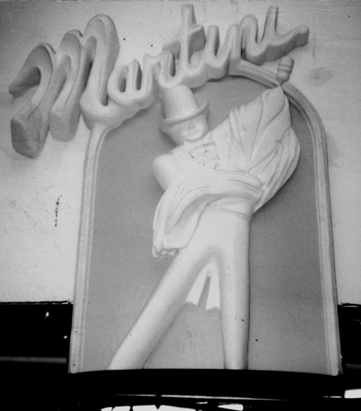 Martini Cleaners , sign