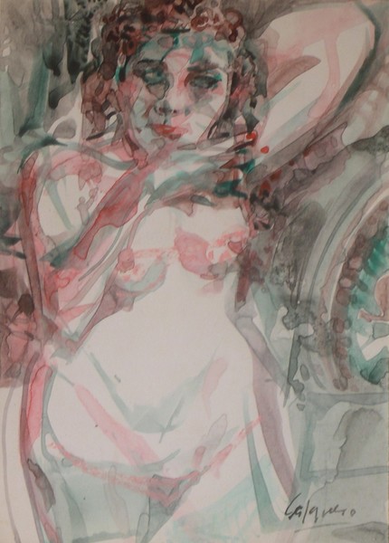 Front of the mirror